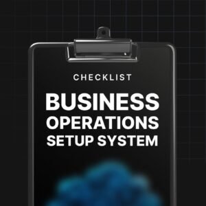 Business Operations Setup Systems