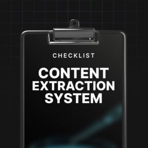 Content Extraction System