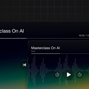 Masterclass on AI