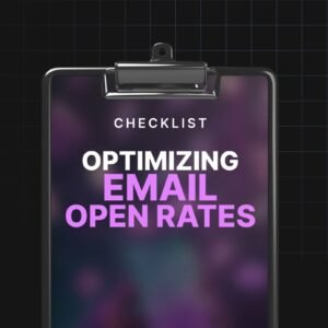 Optimizing Email Open Rates - Checklist
