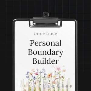 Personal Boundary Builder