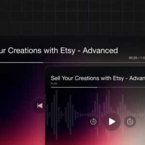 Sell Your Creations with Etsy - Advanced
