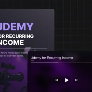Udemy for Recurring Income