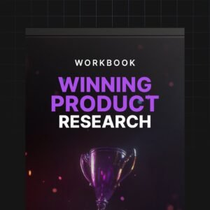Winning Product Research - Workbook