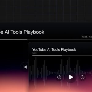 YouTube AI Tools Playbook